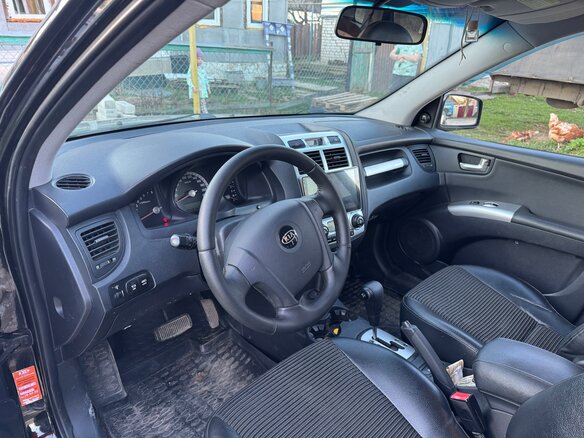 2006 Kia Sportage II, чёрный, 810000 рублей - вид 5