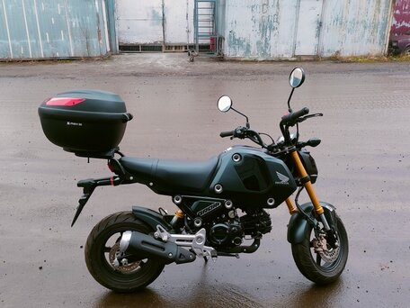 2021 Honda MSX125 Grom, чёрный, 339000 рублей, вид 4