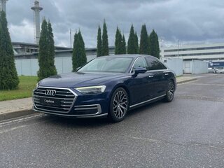 2018 Audi A8 Long 55 TFSI IV (D5), синий, 4499000 рублей, вид 1