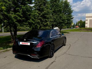 2018 Mercedes-Benz S-Класс AMG 63 AMG Long III (W222, C217) Рестайлинг, чёрный, 8500000 рублей, вид 2