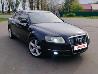 2007 Audi A6 III (C6), чёрный, 630000 рублей, вид 3