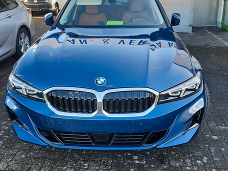 2023 BMW 3 серии 318i VII (G2x) Рестайлинг, синий, 3506180 рублей, вид 1