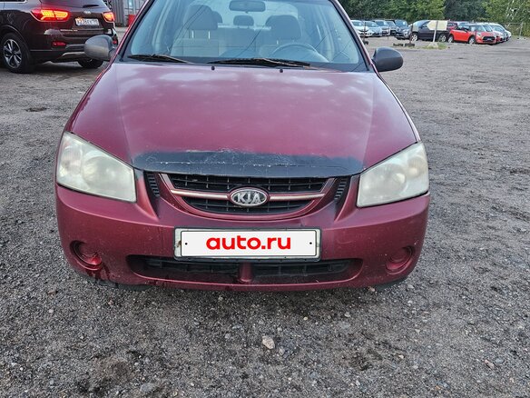 2006 Kia Cerato I, пурпурный, 199999 рублей - вид 1