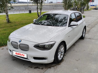 2013 BMW 1 серии 118i II (F20/F21), белый, 1270000 рублей, вид 1
