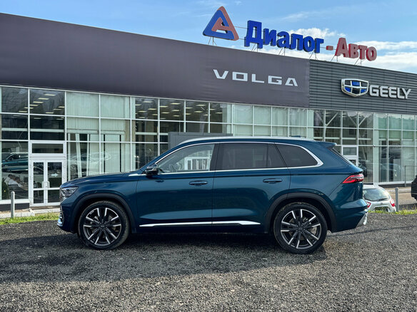 2022 Geely Monjaro I, синий - вид 1