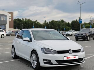 2013 Volkswagen Golf VII, белый, 801010 рублей, вид 1