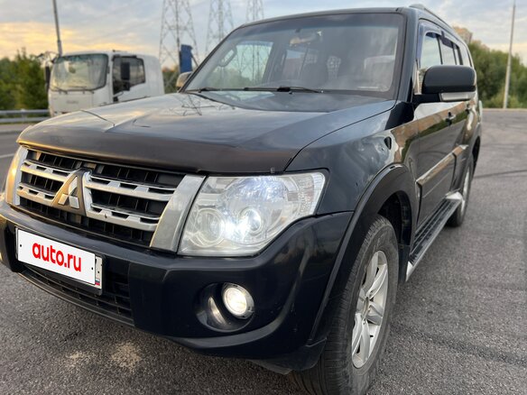 2012 Mitsubishi Pajero IV Рестайлинг 1, чёрный