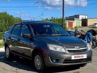 2016 Lada (ВАЗ) Granta I, коричневый, 465000 рублей, вид 3