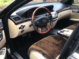 2007 Mercedes-Benz S-Класс 450 V (W221), чёрный, 1400000 рублей, вид 5