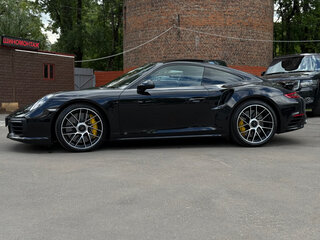 2018 Porsche 911 Turbo S VII (991) Рестайлинг, чёрный, 13300000 рублей, вид 4