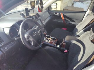 2012 Toyota Highlander II (XU40) Рестайлинг, чёрный, 2000000 рублей, вид 5