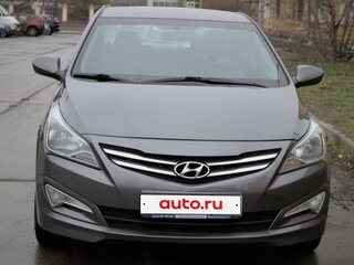 2014 Hyundai Solaris I Рестайлинг, серый, 900000 рублей, вид 2