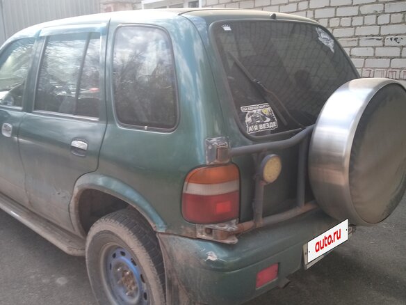 1996 Kia Sportage I, зелёный - вид 1