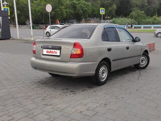 2007 Hyundai Accent ТагАЗ II, бежевый, 450000 рублей, вид 5
