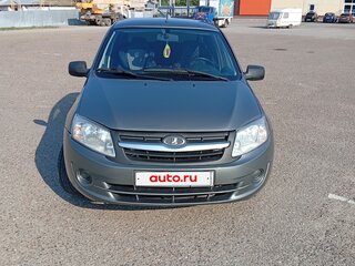 2013 Lada (ВАЗ) Granta I, серый, 340000 рублей, вид 1