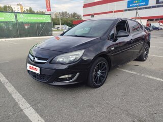 2013 Opel Astra J Рестайлинг, чёрный, 645000 рублей, вид 1