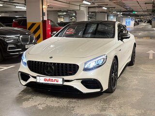 2018 Mercedes-Benz S-Класс AMG 63 AMG III (W222, C217) Рестайлинг, белый, 10590000 рублей, вид 2