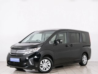 2017 Honda Stepwgn V, чёрный, 1679000 рублей, вид 3