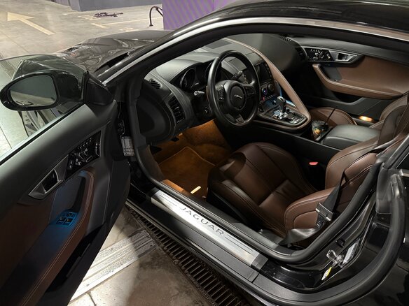 2015 Jaguar F-Type S I, чёрный - вид 14