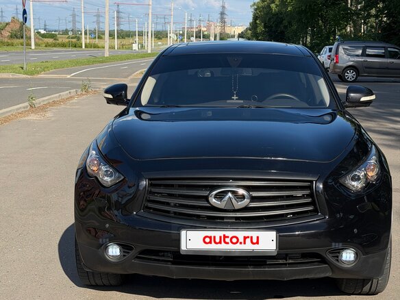 2012 Infiniti FX37 II (S51) Рестайлинг, чёрный, 1700000 рублей