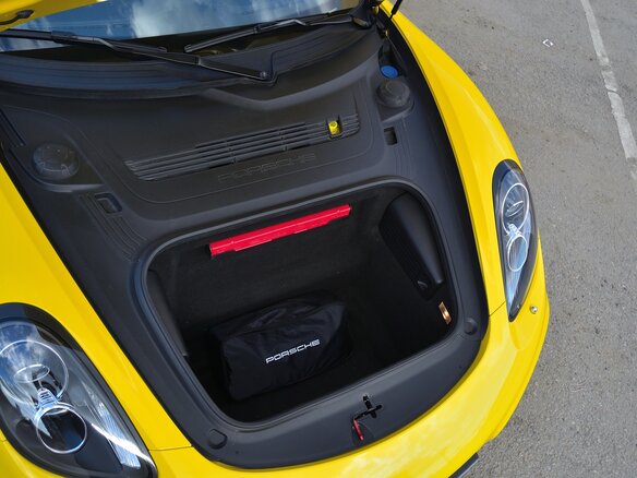 2014 Porsche Cayman II (981), жёлтый, 4900000 рублей - вид 16