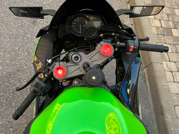 2012 Kawasaki ZX-6 Ninja, зелёный, 649000 рублей - вид 13
