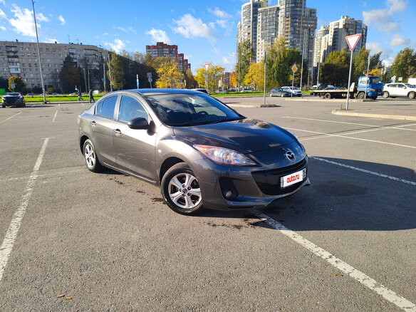 2012 Mazda 3 II (BL) Рестайлинг, серый