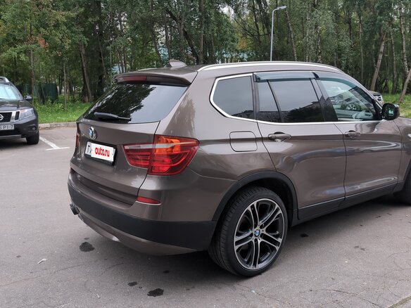 2012 BMW X3 28i xDrive II (F25), коричневый - вид 2