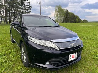 2019 Toyota Harrier III (XU60) Рестайлинг, чёрный, 3330000 рублей, вид 1