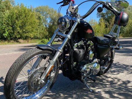 2013 Harley-Davidson Sportster 1200, чёрный, 747000 рублей, вид 3