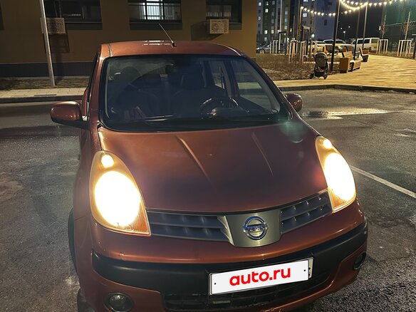 2006 Nissan Note I, красный, 425000 рублей - вид 1