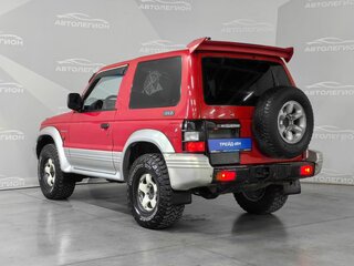 1995 Mitsubishi Pajero II, красный, 730000 рублей, вид 3