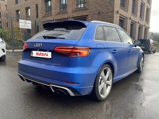 2019 Audi RS 3 II (8V) Рестайлинг, синий, 5400000 рублей, вид 5
