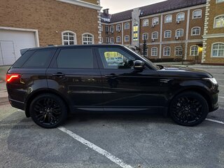 2021 Land Rover Range Rover Sport MHEV II Рестайлинг, чёрный, 6900000 рублей, вид 4