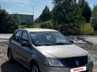 2011 Renault Logan I Рестайлинг, бежевый, 160000 рублей, вид 3