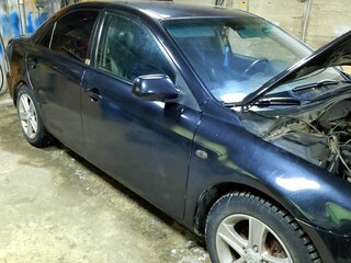 2006 Mazda 6 I (GG) Рестайлинг, чёрный, 450000 рублей, вид 2