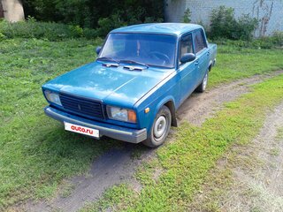 2007 Lada (ВАЗ) 2107, синий, 90000 рублей, вид 1