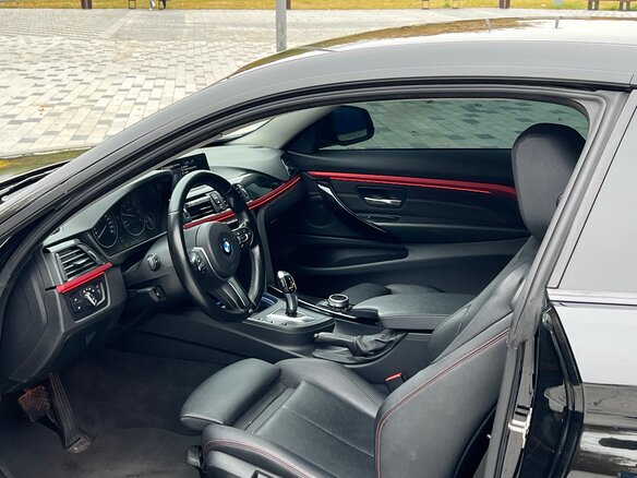 2015 BMW 4 серии 420d xDrive F32/F33/F36, чёрный, 2350000 рублей - вид 5