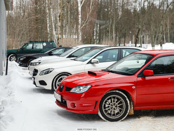 2006 Subaru Impreza II Рестайлинг 2, красный, 1250000 рублей - вид 5