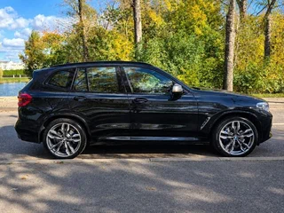2021 BMW X3 M40i III (G01), чёрный, 6090000 рублей, вид 4