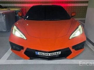 2021 Chevrolet Corvette Stingray C8, оранжевый, 14600000 рублей, вид 1