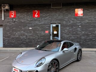 2015 Porsche 911 Turbo VII (991), серебристый, 11790000 рублей, вид 1