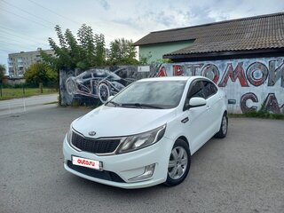 2014 Kia Rio 4-speed III, белый, 785000 рублей, вид 1