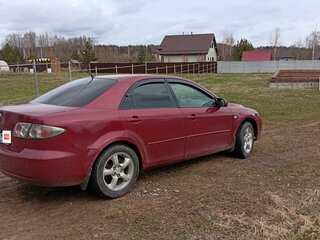 2005 Mazda 6 I (GG) Рестайлинг, красный, 375000 рублей, вид 3