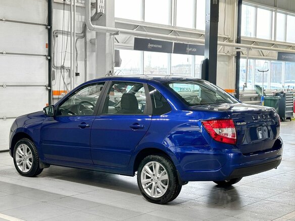 2025 Lada (ВАЗ) Granta I Рестайлинг, синий, 1238000 рублей - вид 6