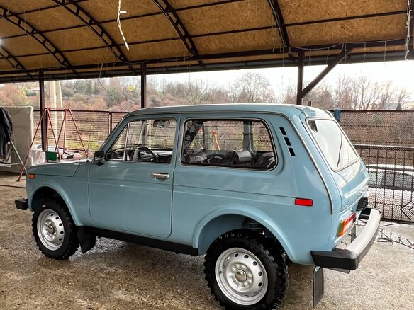 1989 Lada (ВАЗ) 2121 (4x4) I, голубой - вид 3
