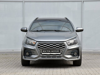 2020 Lada (ВАЗ) Vesta SW I, серый, 830000 рублей, вид 4