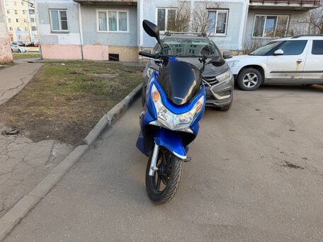 2013 Honda PCX 125, синий, 199000 рублей, вид 2