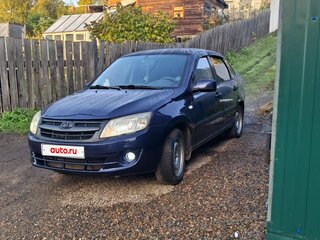 2012 Lada (ВАЗ) Granta I, синий, 235000 рублей, вид 3