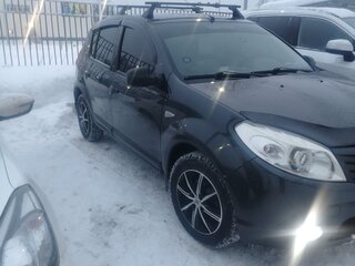 2011 Renault Sandero I, серый, 530000 рублей, вид 3